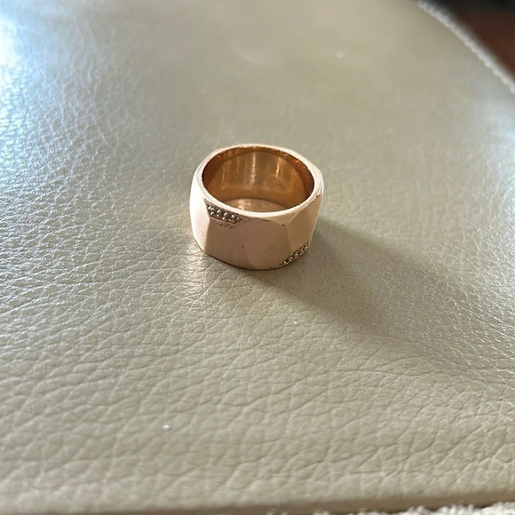 Kendra Scott Jewelry - Kendra Scott Rose Gold and CZ Band Ring